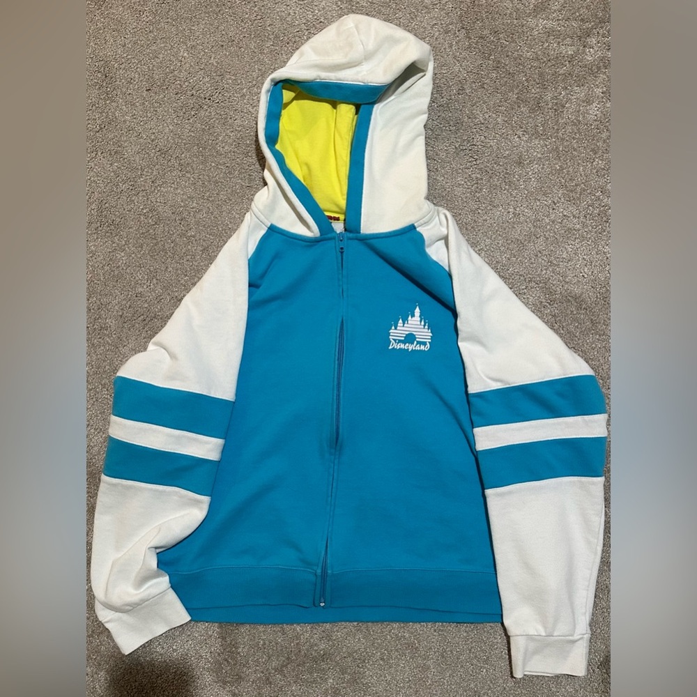Disney Blue and Yellow zip Hoodie